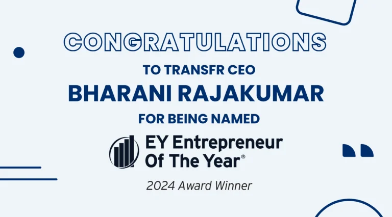 Transfr CEO receives EY award
