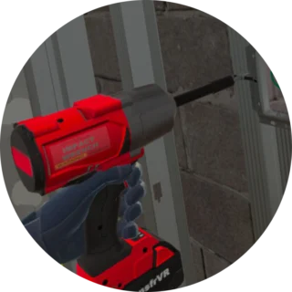 VR power tools training