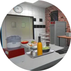 vr culinary training