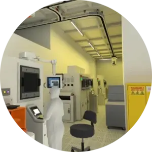 VR semi conductor operations training