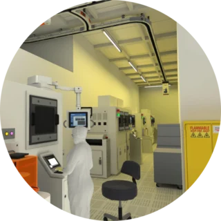 VR semi conductor operations training